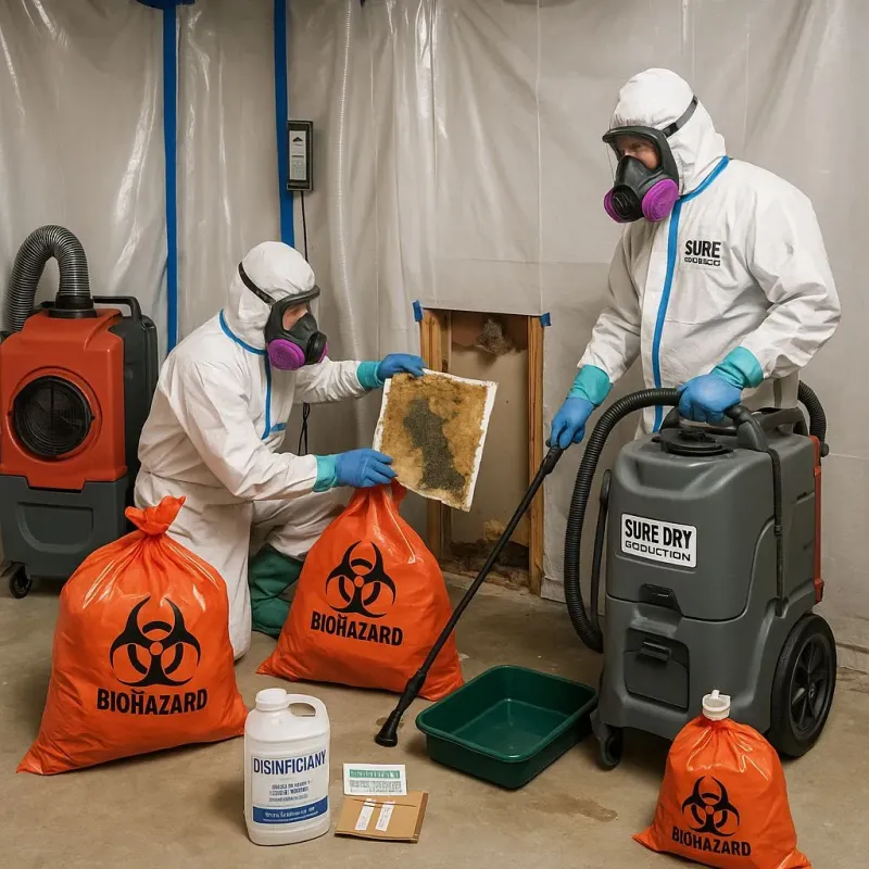 Contaminated Water Handling Protocols process in Zena, NY